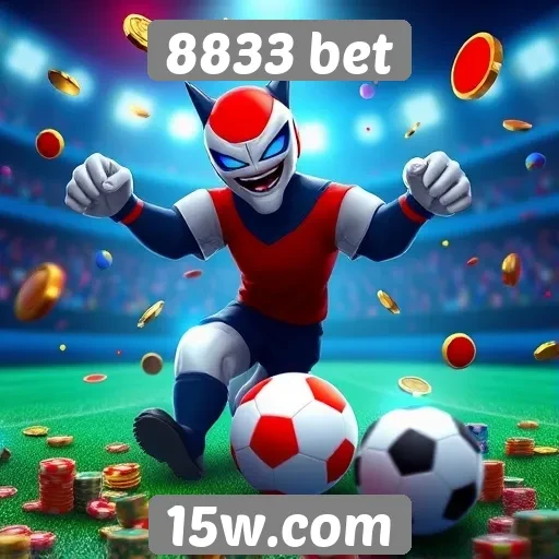 Variedade de jogos disponíveis na 8833 bet
